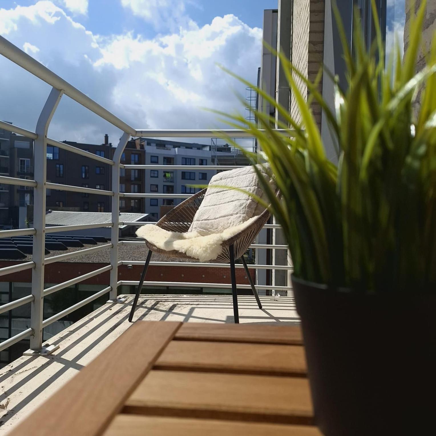 אוסטנדה Luxueus, Ruim Appartement Op 350M Van Het Strand מראה חיצוני תמונה